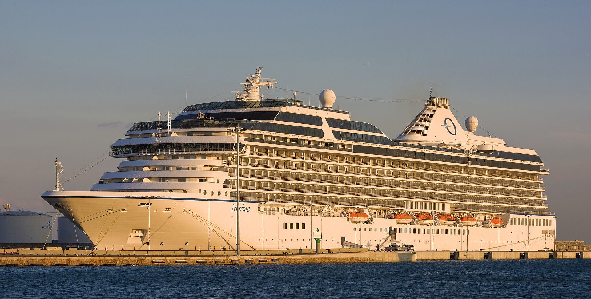 Oceania's Marina at Sète, France