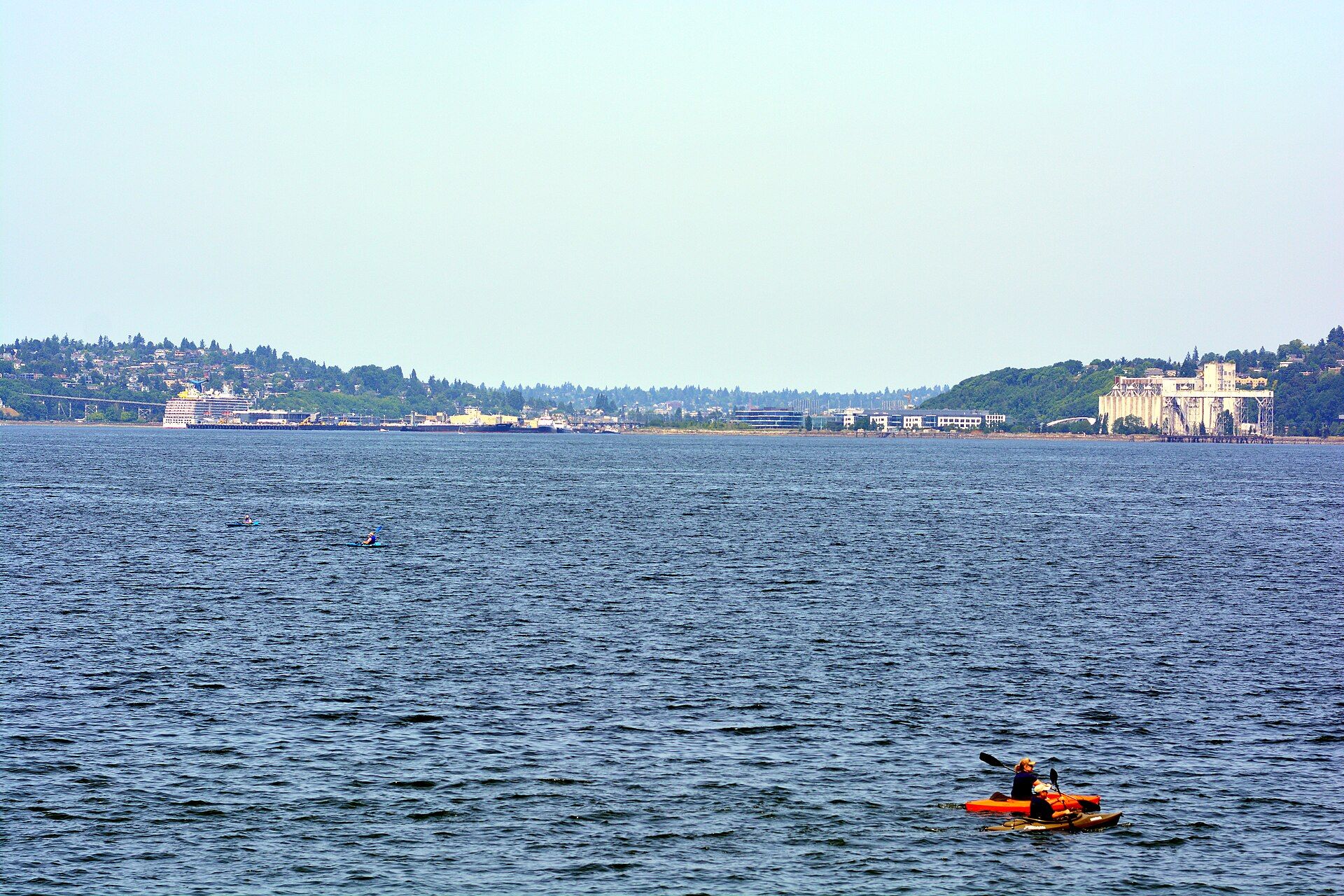 Smith Cove on Seattle's waterfront, home of the Pier 91 cruise terminal