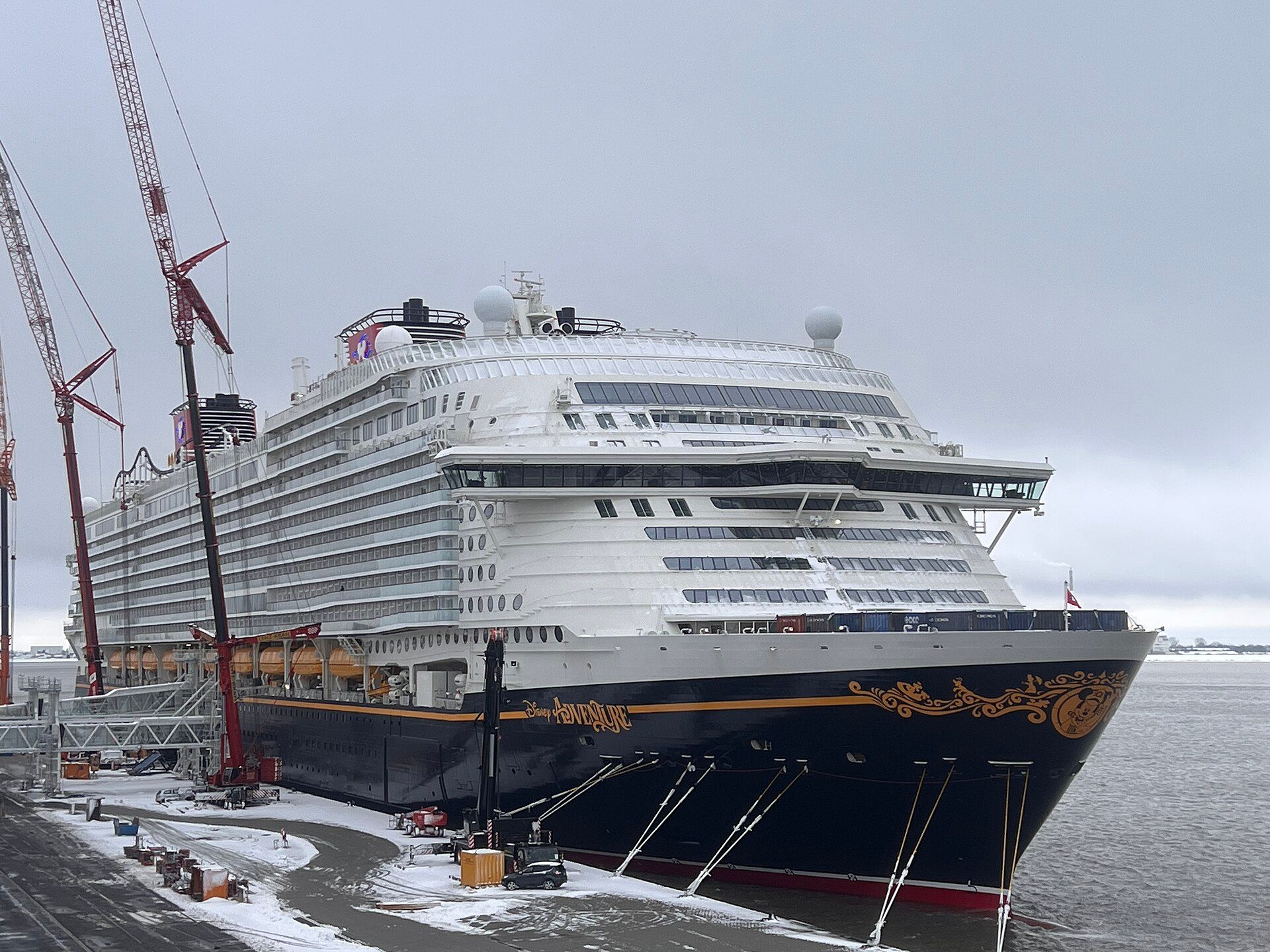 Disney Adventure at Bremerhaven before leaving Germany
