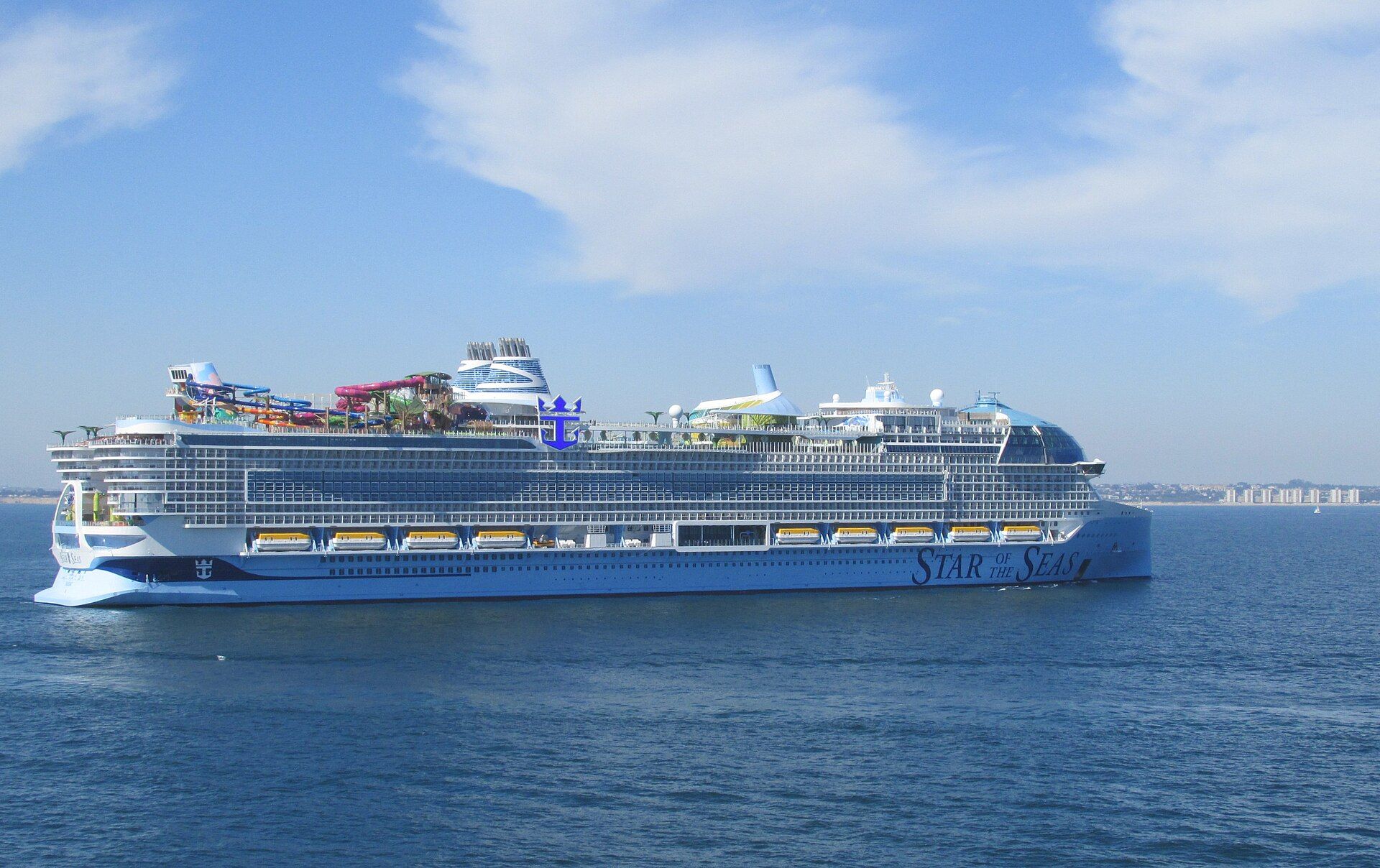 Star of the Seas docked in Cádiz, Spain